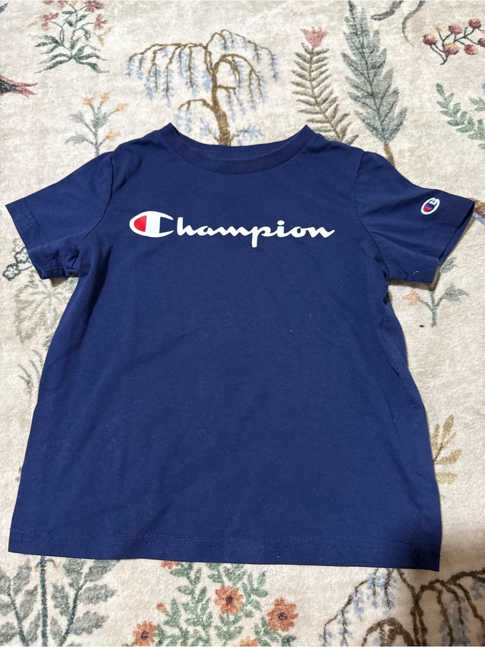 Champion Kids' Navy Logo T-Shirt 4T